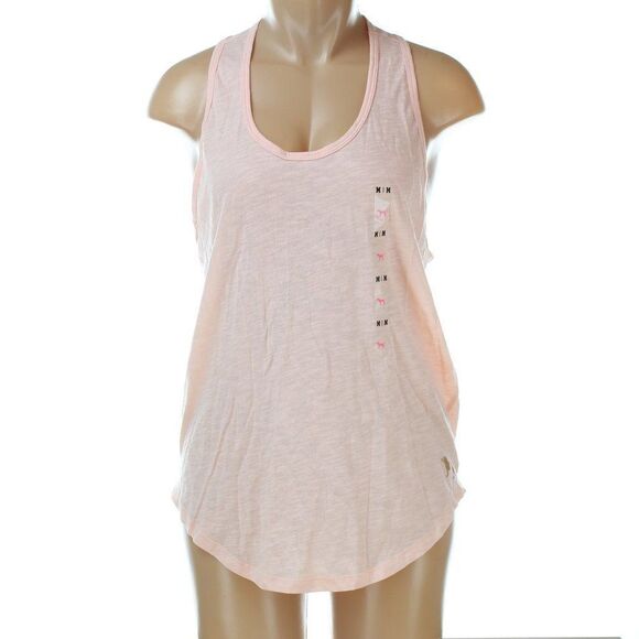 Pink Victoria's Secret Twist Back Tank Top NWT - Picture 1 of 9